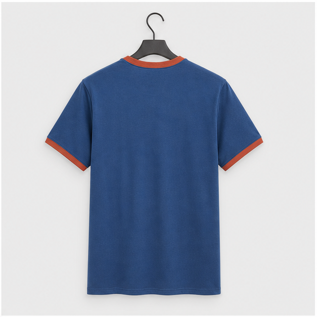 Men's Short-Sleeve Ringer T-Shirt - back view