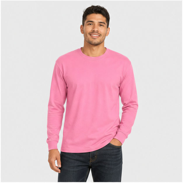 Men's Long Sleeve T-Shirt Multipack - model view